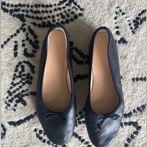 Jcrew navy flats